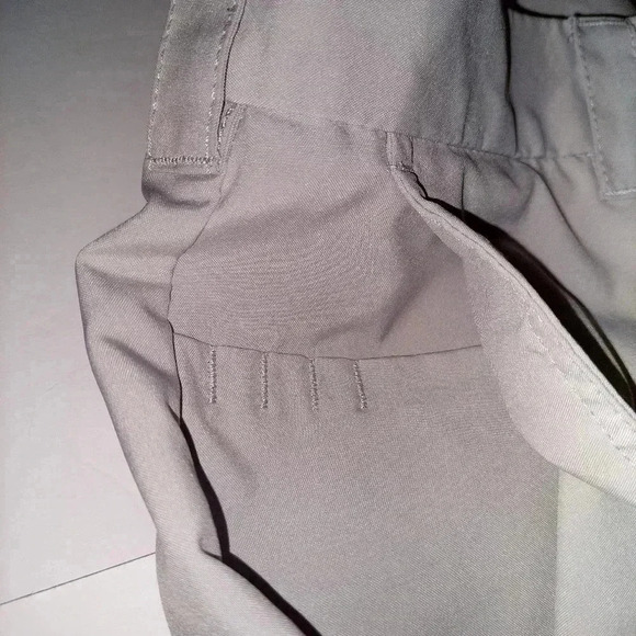 Roundtree & Yorke Performance size 34 Light Gray classic fit golf shorts mens - Picture 3 of 4